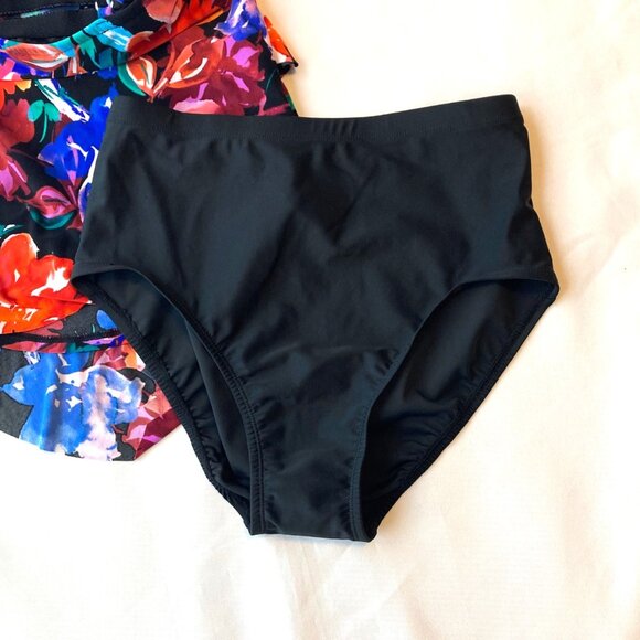 Magicsuit Rita Tankini Two Piece Swimsuit Top/Bottom Women's 8 Flower Child NWT - Picture 4 of 14